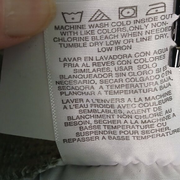 Lee Relaxed Fit Midrise Green Cargo Shorts Sz 10 - Picture 4 of 9